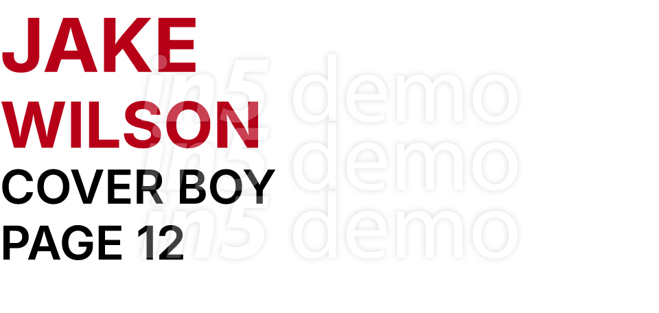 JAKE WILSON COVER BOY PAGE 12