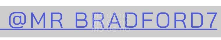  @MR BRADFORD7